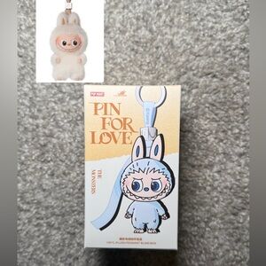 Labubu Pin For Love Letter A